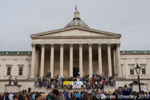 Dodgeball in the UCL Quad